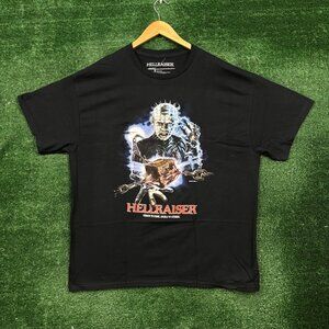 Hellraiser Pinhead Demon to Some Angels to Others T-Shirt Size Large